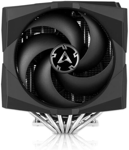 ARCTIC Freezer 50 - Multi Compatible Dual Tower CPU Fan with A-RGB, CPU Air Cooler for AMD and Intel, Two Pressure-Optimised Fans, 6 Heatpipes, LGA1700 Compatible MX-4 Thermal Paste incl. in Kuwait