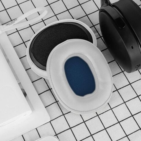 جيكريا وسائد اذن بديلة من كويك فيت لسكال كاندي كراشر اللاسلكية، كراشر ايفو، كراشر ايه ان سي، هيش 3 وسائد اذن لسماعات الراس (ابيض) in Kuwait