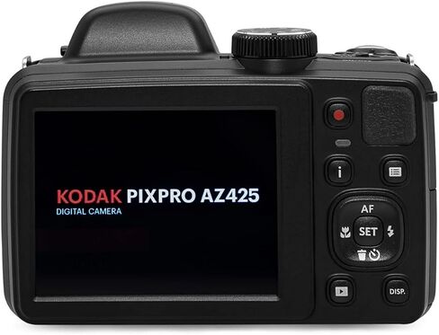 Kodak PIXPRO AZ425 Astro Zoom 20MP Digital Camera with 42x Optical Zoom (Black) Bundle with 32GB SD Card, Battery and Charger, and Tripod (4 Items) in Saudi Arabia