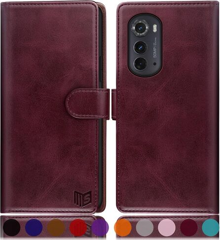 SUANPOT for Moto Edge 2022 5G Wallet case with RFID Blocking Credit Card Holder,Flip Book PU Leather Protective Cover Women Men for EDGE2022 Phone case Rose Gold in Saudi Arabia