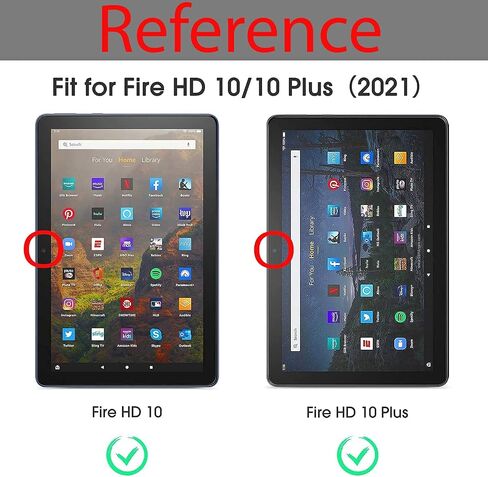 Epicgadget Case for Amazon Fire HD 10 and Fire HD 10 Plus (11th Generation, 2021 Released) - Heavy Duty Shockproof Hybrid Case with Kickstand + 1 Screen Protector Film and 1 Stylus (Teal/Pink) in Kuwait