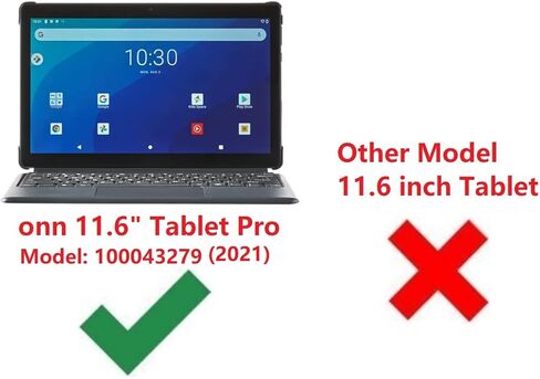 أون 11.6 بوصة واقي شاشة للتابلت (موديل: 100043279)، طبقة من الزجاج الصلب [مضاد للبصمات] [صديق للحافظة] واقي شاشة لـ أون 11.6 بوصة تابلت برو in Kuwait