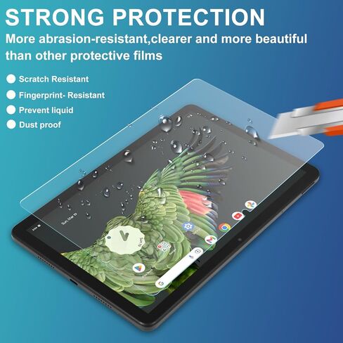 DMLuna [1-Pack] Screen Protector for Google Pixel 11" Tablet 2023 Release, HD Tempered Glass Anti-Fingerprints Bubble-Free Easy Installation 9H Hardness in Kuwait