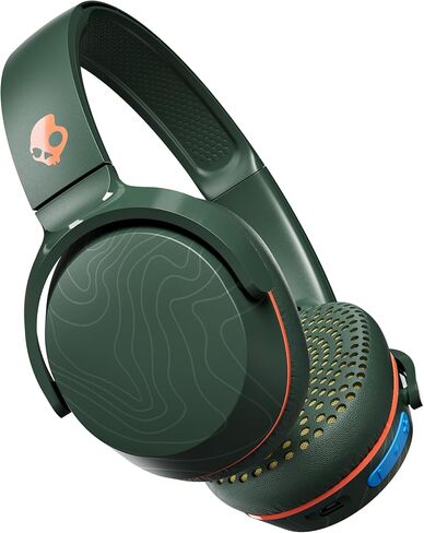 Skullcandy Riff On-Ear Wired Headphones, Microphone, Works with Bluetooth Devices and Computers - Blue/Sunset in Kuwait