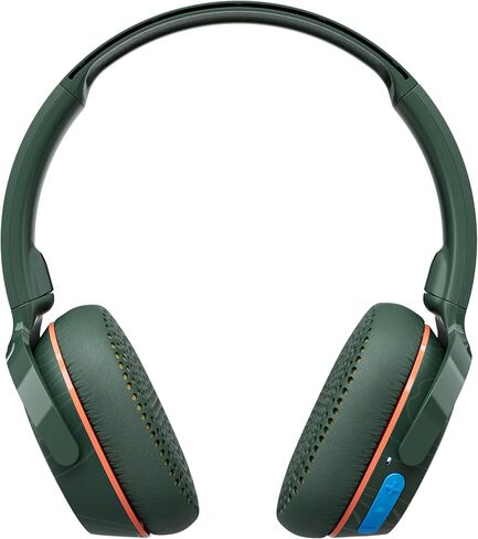 Skullcandy Riff On-Ear Wired Headphones, Microphone, Works with Bluetooth Devices and Computers - Blue/Sunset in Kuwait