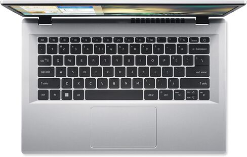 Acer Aspire 3 A314-36P-35UU Slim Laptop | 14.0" Full HD IPS Display | Intel Core i3-N305 Processor | Intel UHD Graphics | 8GB LPDDR5 | 128GB NVMe SSD | Wi-Fi 6 | Windows 11 Home in S Mode,Silver in Saudi Arabia