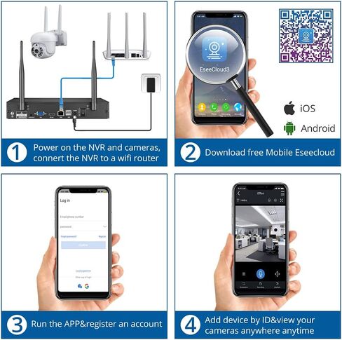 Alptop Outdoor PT WiFi IP Security Camera 3mp Home Surveillance Camera عموم/إمالة اتجاهين صوت كشف الحركة اللون رؤية ليلية تسجيل SD تتبع تلقائي in Kuwait