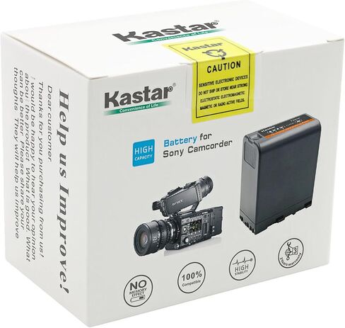 Kastar BP-U60 / BP-U66 AC LCD DualFast Charger Compatible with Sony BP-U30, BP-U35, BP-U60, BP-U60T, BP-U66, BP-U65, BP-U68, BP-U70, BP-U90, BP-U95, BP-U96, BP-U98 Battery in Kuwait