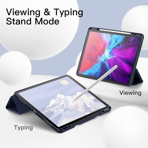 JETech Case for iPad Pro 12.9" 4th/3rd Gen (2020/2018), Black in Saudi Arabia