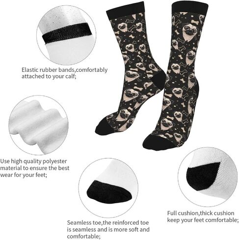 Cool Socks For Men Women Fun Novelty Crew Athletic Socks in Kuwait