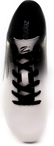 zephz Wide Traxx White/Black Soccer Cleats in Saudi Arabia