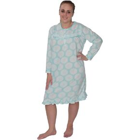 ثوب نوم نسائي بأكمام طويلة من الصوف الناعم الدافئ من بيفرلي روك in Kuwait
