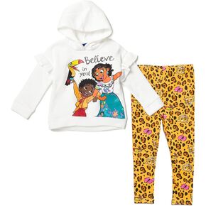 Disney Encanto Mirabel Girls Fashion Pullover Fleece Hoodie Legging Toddler to Big Kid