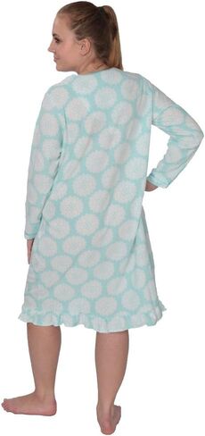 ثوب نوم نسائي بأكمام طويلة من الصوف الناعم الدافئ من بيفرلي روك in Kuwait