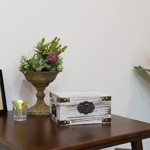 Kepciti jewelry box with lock decoration storage box, handmade decorative box with cover, oriental style jewelry and accessories wooden box in Kuwait