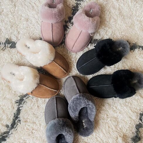 شبشب EZ Feet نسائي من الشيرلينغ سهل الارتداء منفوش وجيد التهوية in Kuwait