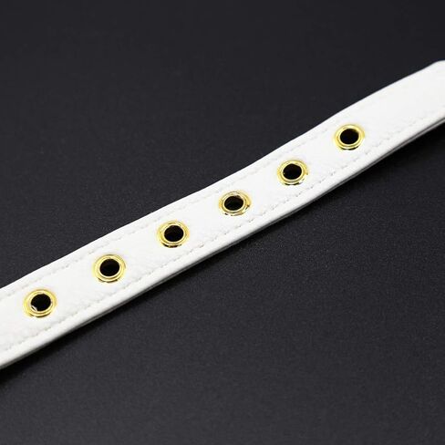 LEWECEEO بو الجلود القوس طوق قلادة المختنق مع جرس القط تأثيري كيتي قلادة المختنق طوق للنساء in Kuwait