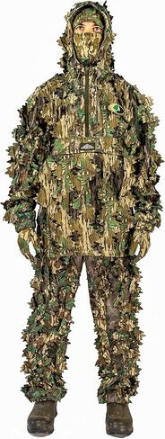 North Mountain Gear - سترة صيد مموهة فاخرة للرجال - 1/2 سحاب مع غطاء للرأس in Kuwait