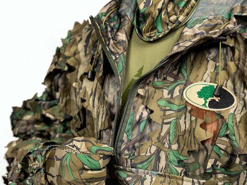 North Mountain Gear - سترة صيد مموهة فاخرة للرجال - 1/2 سحاب مع غطاء للرأس in Kuwait