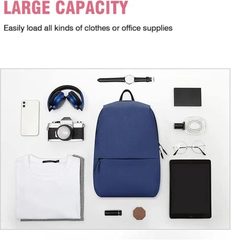 حقائب ظهر صغيرة للنساء، حقيبة ظهر خفيفة الوزن للعمل والسفر والحفلات الموسيقية، حقائب ظهر صغيرة للمراهقين والنساء مع جيوب in Kuwait