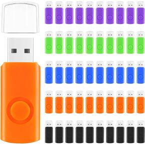 كانايو 50 قطعة محركات أقراص فلاش 128 ميجابايت محرك فلاش USB محركات أقراص الإبهام 2.0 محركات أقراص USB مناسبة لسطح المكتب والكمبيوتر المحمول صوت السيارة للتخزين الخارجي والنسخ الاحتياطي، 5 ألوان، وليس 128 جيجابايت in Saudi Arabia