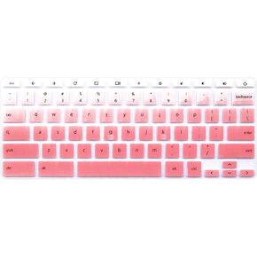 Silicone Keyboard Cover Protector Compatible11.6 HP Chromebook 11 G5 EE (NOT Compatible HP Chromebook 11 G1, G2, G3, G4, G5, G6 EE or HP 11.6" Touchscreen Chromebook or HP Chromebook x360 11)-Rainbow