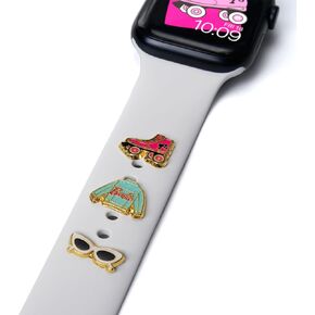 MobyFox Officially Licensed Watch Band Charms 3-pack, Compatible with Apple and Android watch bands (watch band not included)