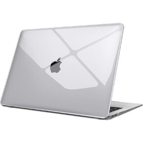 Fintie Case for MacBook Air 13 Inch A2337 (M1) / A2179 / A1932 (2022 2021 2020 2019 2018 Release) - Snap On Hard Shell Case Cover for MacBook Air 13 Retina Display with Touch ID, Crystal Clear
