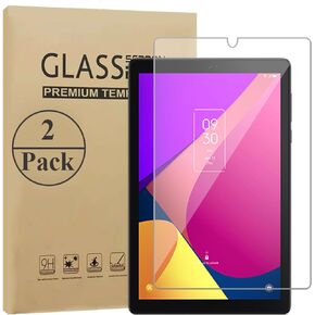 واقي شاشة KOXYJAD مكون من قطعتين لجهاز TCL Tab 8 LE، طبقة من الزجاج المقوى، مضاد للخدش in Kuwait