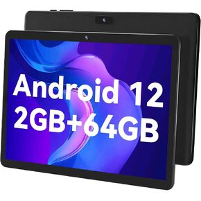 SGIN Android Tablets, 2GB RAM 64GB ROM, 10 Inch Tablet Quad-Core Processor, 5000mah Battery, WiFi, 7MP Camera, IPS HD Touch Screen, Black in Kuwait