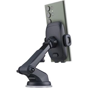 حامل هاتف E-Z Dock للسيارة لهاتف Samsung Galaxy S10، S10e، S10 Plus - متوافق مع الزجاج الأمامي وجهاز قياس القياسات (من Encased) in Kuwait