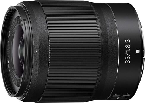 عدسة Nikon NIKKOR Z مقاس 35 مم f/1.8 S كاملة الإطار بزاوية واسعة لكاميرات Z-Mount عديمة المرآة، حزمة 20081 مع حقيبة ظهر للتصوير الفوتوغرافي Deco Gear + مجموعة مرشح UV/CPL/FLD + Monopod + البرامج والملحقات in Kuwait