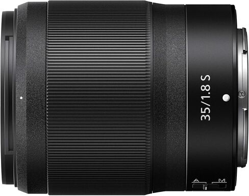عدسة Nikon NIKKOR Z مقاس 35 مم f/1.8 S كاملة الإطار بزاوية واسعة لكاميرات Z-Mount عديمة المرآة، حزمة 20081 مع حقيبة ظهر للتصوير الفوتوغرافي Deco Gear + مجموعة مرشح UV/CPL/FLD + Monopod + البرامج والملحقات in Kuwait