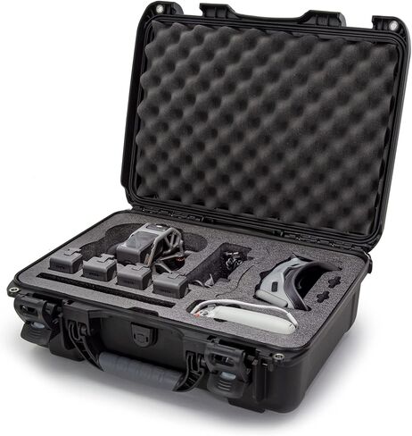 Nanuk 925 Waterproof Hard Case with Foam Insert for DJI Avata FPV Unit, Goggles and Fly More Combo - Black (925S-080BK-0A0-C0745) in Kuwait