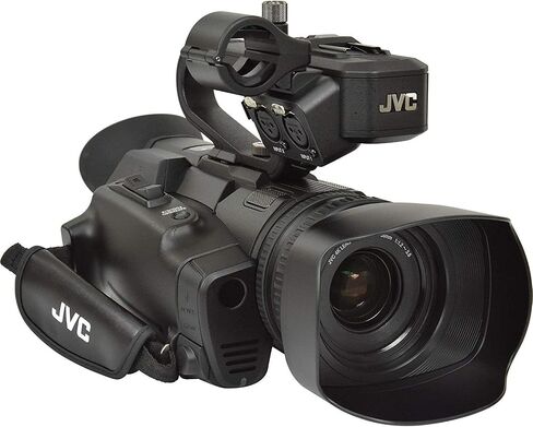 JVC GY-HM250 UHD 4K Streaming Professional Video Camcorder - Bundle with 128GB Memory Card + More in Saudi Arabia
