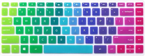 Keyboard Skin Compatible with HP Pavilion x360 14" Touch-Screen Laptop 14M-BA/BF/BW/CD/DH Series 14-DH2097NR, HP 14" 14-BA/BF/CM/CF/CE/BW/FQ/DQ/DK/DH/DS/DG/DF Series Laptop (Light Pink) in Saudi Arabia
