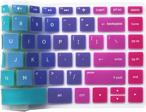 Keyboard Skin Compatible with HP Pavilion x360 14" Touch-Screen Laptop 14M-BA/BF/BW/CD/DH Series 14-DH2097NR, HP 14" 14-BA/BF/CM/CF/CE/BW/FQ/DQ/DK/DH/DS/DG/DF Series Laptop (Light Pink) in Saudi Arabia