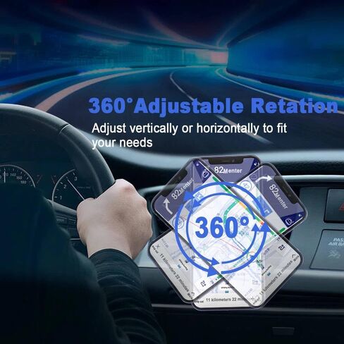 Magnetic Wireless Car Charger 15W, Compatible with MagSafe Cases, for iPhone 15/14/13/12 Pro Max, Pro, and Mini Models, for Samsung S23/22/21/Note20, Air Vent Magnetic Holder in Saudi Arabia