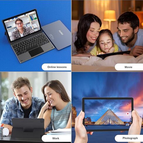 تابلت AWOW 2 في 1، تابلت Windows 11 مقاس 10 بوصات، معالج ثماني النواة 64 جيجابايت ذاكرة وصول عشوائي (TF 512 جيجابايت)، شاشة لمس IPS 1920x1200، كاميرا مزدوجة، BT5.0، واي فاي، كمبيوتر لوحي GPS معتمد من Google in Kuwait