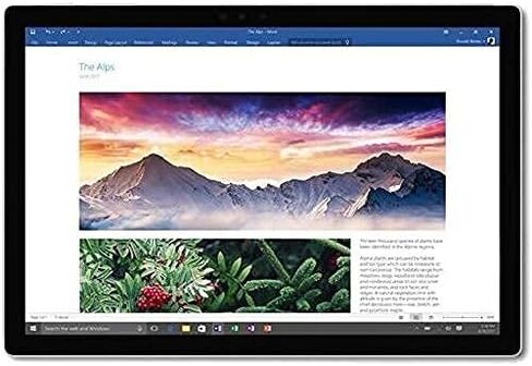 Microsoft Surface Pro LTE (Intel Core i5, 8GB RAM, 256GB) Newest Version Bundle: Microsoft Surface Pen Platinum, Microsoft Type Cover Black (Renewed) in Saudi Arabia