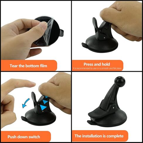BOROLA Car Windshield Suction Cup Mount Holder Cradle Compatible for Garmin Nuvi 50 50LM GPS (Compare to Garmin 010-11765-02) in Saudi Arabia