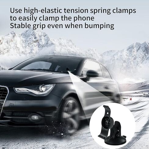 BOROLA Car Windshield Suction Cup Mount Holder Cradle Compatible for Garmin Nuvi 50 50LM GPS (Compare to Garmin 010-11765-02) in Saudi Arabia