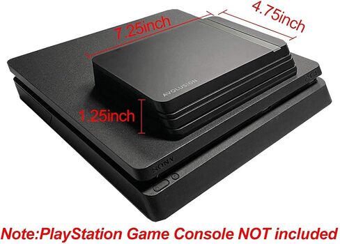 Avolusion HDDGear Pro X 4TB USB 3.0 External Gaming Hard Drive (Pre-formatted for PS4 Pro, Slim, Original) (Renewed) in Saudi Arabia