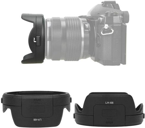 Lens Hood,LH-66 Camera Mount Lens Hood for Olympus M.ZUIKO ED 12-40mm F2.8 Lens,Made from Quality Material,Improving Contrast and Image Quality of Photos in Saudi Arabia