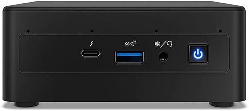 مجموعة أداء الكمبيوتر الصغير Intel NUC 11 Business، Intel Core i7-1165G7، ذاكرة الوصول العشوائي 16 جيجابايت، 1 تيرابايت SSD، Wi-Fi 6، HDMI، RJ45، MiniDP، Windows 11 Pro in Kuwait