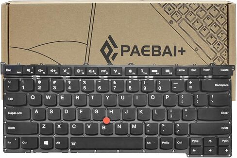 PAEBAI+ Replacement Laptop Keyboard Backlit for Lenovo ThinkPad x1 Carbon 3rd X1C 2015 with Pointer Backlight US Layout in Saudi Arabia