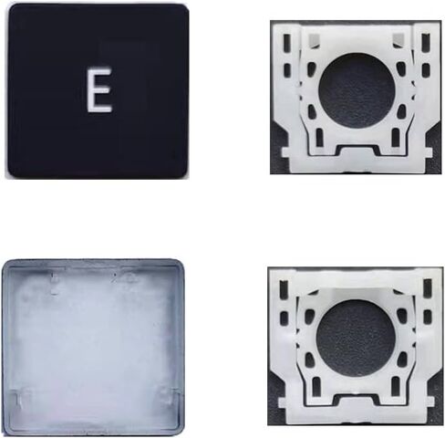 Replacement Individual E Key Cap and Hinges are Applicable for Surface Pro 4/5/6/7（Black） Keyboard to Replace The E Key Cap and Hinge in Saudi Arabia