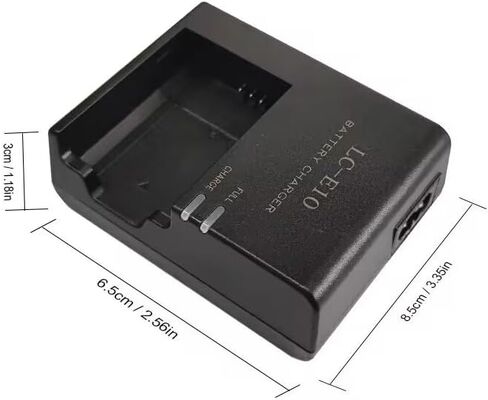 Camulti LC-E10 E10C E10E شاحن بطارية شحن سريع لبطارية كانون LP-E10 قبلة X50 EOS1100D 1200D كاميرا in Kuwait