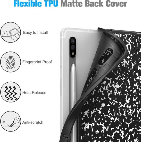 Fintie Slim Case for Samsung Galaxy Tab S8/Tab S7 11 Inch, Composition in Saudi Arabia