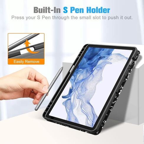 Fintie Slim Case for Samsung Galaxy Tab S8/Tab S7 11 Inch, Composition in Saudi Arabia